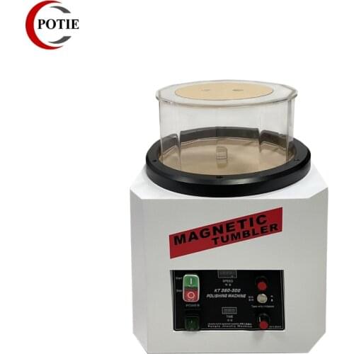 220V/ 110V Factory Price Magnetic Tumblers Jewelry Polishing Machine Diamond Rotary Polishing Tumbler