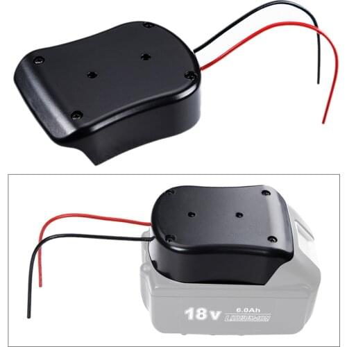 Battery Converter Adapter Output DIY Cable Connection Plastic For For 20V Max 18V Dock Power Connector