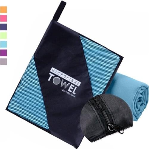 Microfiber Travel Towel Sports Fast Drying Super Absorbent Ultra Soft Lightweight Camping Beach Sports Bag Outdoor Yoga Towels