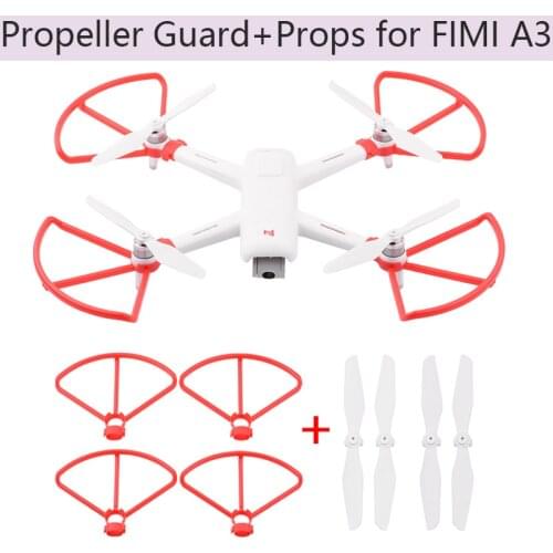 Replacement Propellers for Fimi A3 Propeller Protector Props Guard Fens Blades Screw Fans Wing Drone Quadcopter Accessories
