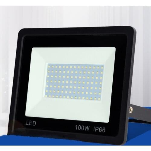 Led Flood Light 100W 200W Ultra Thin Spotlight For Street Square Outdoor Waterproof Ip66 Led Light Apple Garden Lamp Floodlight