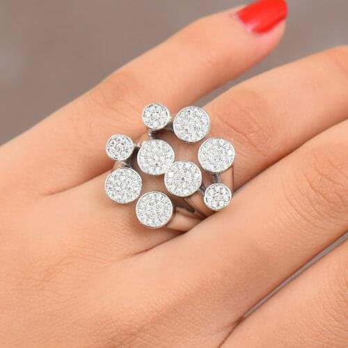 GODKI Jimbora Famous Super Design Gorgeous Noble Rings Gold CZ Party Finger Rings For Women Wedding DUBAI Bridal Ring