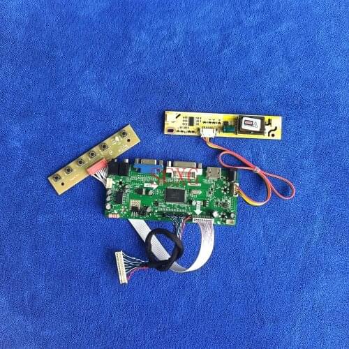 VGA DVI HDMI-compatible Kit 1024*768 Fit LQ150X1LAM3/LQ150X1LAP5/LQ150X1LH5C LVDS 30-Pin LCD screen 2CCFL M.NT68676 drive board