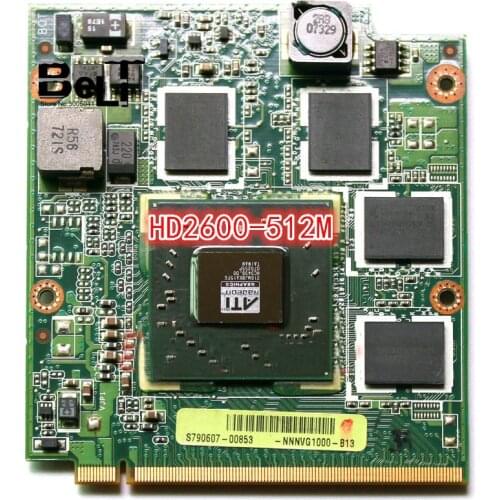 HD2600 HD 2600 Video Card 512MB VAG CARD For Asus F8P F8S F8SA F8V N80V PRO80S X81S Z99S A8S Laptop