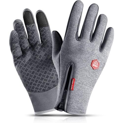 2020 Winter Warm Gloves Mens Hiking Riding Gloves Womens Skiing Snow Gloves Waterproof Touch Screen Outdoor Sports Equipments