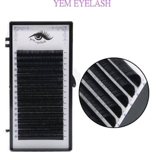 0.10mm LASH,16Rows,Faux mink individual eyelash extension, volume lashes extension for professionals,soft mink eyelash extension