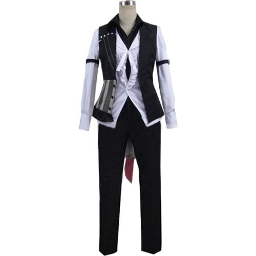 2020 Diabolik Lovers Tsukinami Shin Cosplay Costume 9 Pcs Full Set Any Size