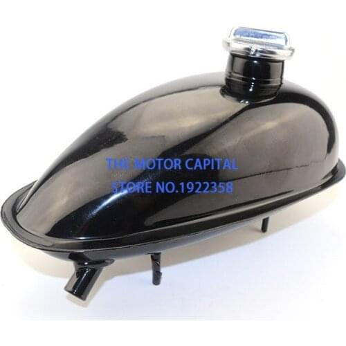 Good quality 2L Gas Tank & Cap Petcock 0.5 Gallon for 49cc-80cc Engine Motorized Bicycle