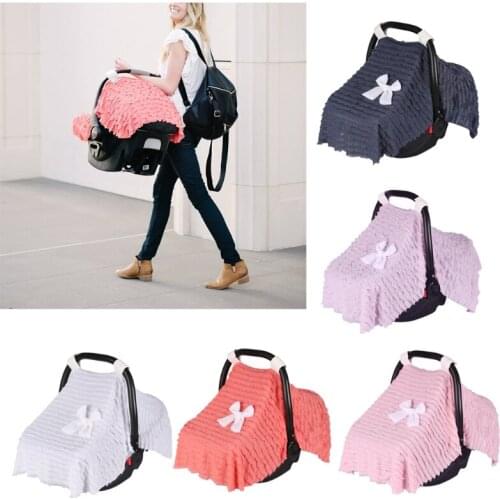 Baby Basket Stroller Cover Maternity Breastfeeding Nursing Blanket Sunshade Cove