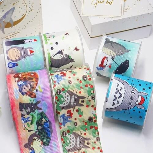 DIY Cartoon Printed Grosgrain Ribbon For Craft Supplies Sewing Accessories 5 Yards, Planar Resins Mold 10 Pieces. 53280
