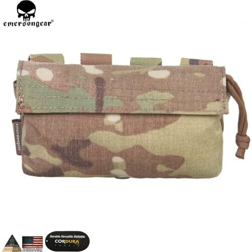 EMERSONGEAR Communication Pouch Hunting Tactical MOLLE Pouch Vest Backpack Multicam Bag Pouch EM9333