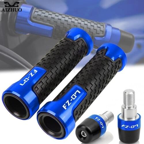 FZ07 MT07 Motorcycle Hand Bar Ends FOR YAMAHA MT-07 FZ-07 MT 07 TRACER 2014-2020 2019 2018 2017 2016 Handlebar Grip End Plug Cap