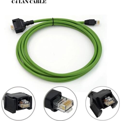 MB Star C4 C5 Lan Cable Diagnostic Cable for Mercedes Benz Diagnostic Tool Diagnostics System Compact 4 Diagnosis Multipl