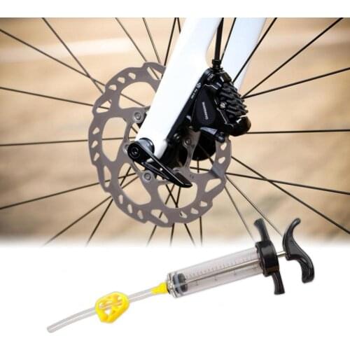 1 Set Bicycle Bleed Kit Universal Hydraulic Plastic Reusable Oil Bleed Tools for MTB Road Bike Bicycle Bleed Kit