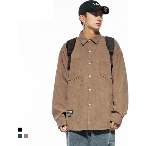 Мужские вельветовые рубашки MOONBIFFY China At AliExpress