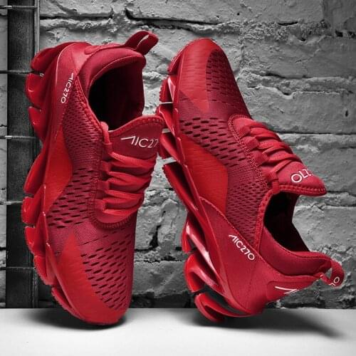 Men Running shoes Black Breathable Sport sneakers Antumn Winter Jogging Walking Shoes Anti Slip Outdoor Walking Sneakers