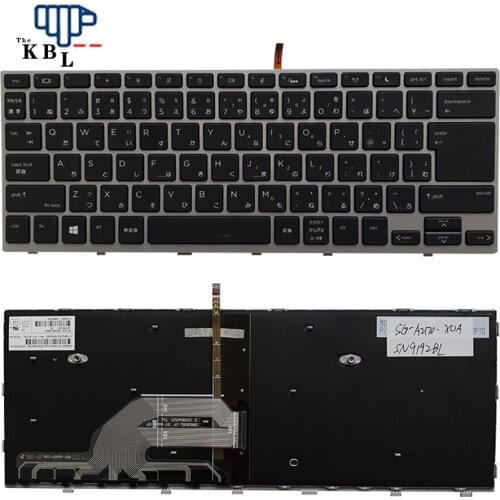 New for HP Probook 430 440 445 G5 Japan Silver Backlit keyboard SG-87730-2VA