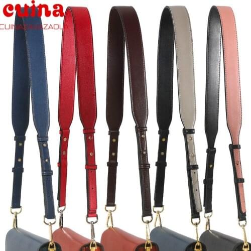 New Pu Leather Handbag Belts Strap Diy Purse Handle For Shoulder Bag Strap Long O Bag Handles Bag Accessories Wholesale