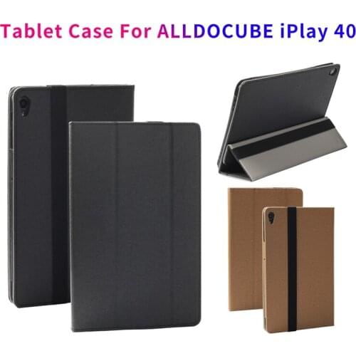 Tablet Case for ALLDOCUBE IPlay40 Tablet 10.4 Inch PU Leather Case Flip Case Cover for CUBE IPlay 40