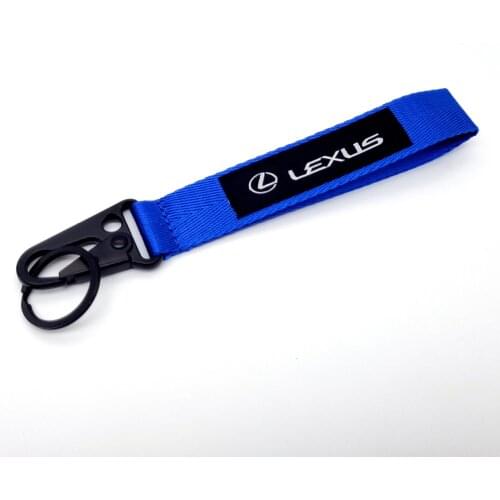 Fashion Style For Lexus Cellphone Lanyard Racing Car Keychain ID Card Neck Strap Embroidered Key Ring 4S Shop Small Gift