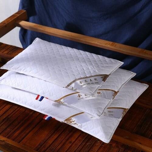 SHANHAOBuckwheat Pillow Pillow Core Household Summer Single Sleep Protection Cervical Spondylosis Pillow Summer Cool Pillow