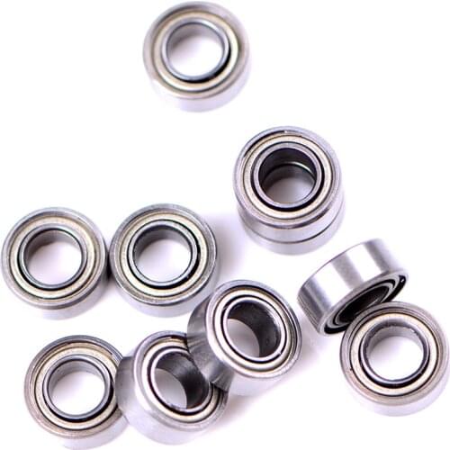 10pcs MR105ZZ L-1050 MR105 Deep Groove Ball Bearing 5x10x4 Mm Miniature Inner Diameter 5mm Outer Diameter 10mm Thickness 4mm