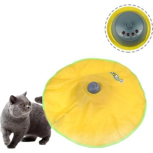 Pet supplies electric cat toy pie mouse cat funny cat fun cat stick play plate pet products pet cat toys pet supplies for cats