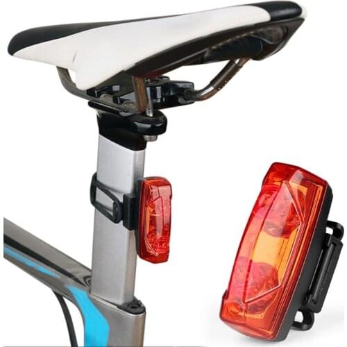 Bicycle Taillights Warning Lamp Bike Tail Light Self-Powered Magnetic Induction Cycling Accessories