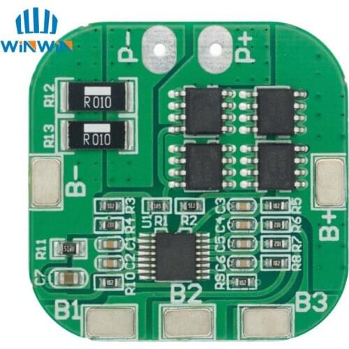 4S 14.8V / 16.8V 20A peak li-ion BMS PCM battery protection board bms pcm for lithium LicoO2 Limn2O4 18650 li battery