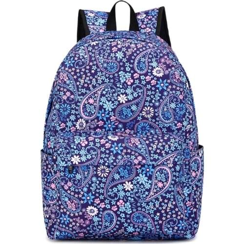 Women Backpack Printing Fashion Travel Daypack College School Bag Rucksack for Teenager Girls