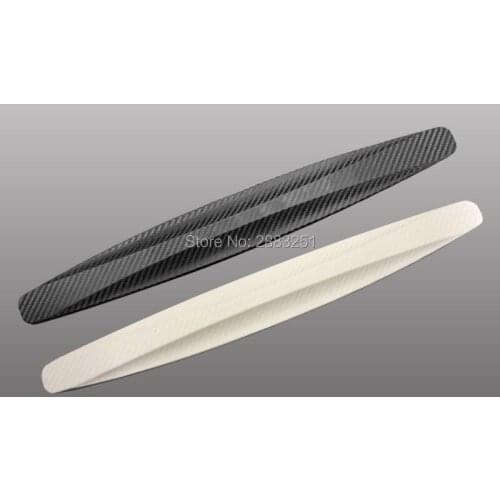 2PC Car Rubber Strip Crash Bar Bumper Strip Trim Corner Protector Guard for Jeep wrangler grand cherokee compass Accessories