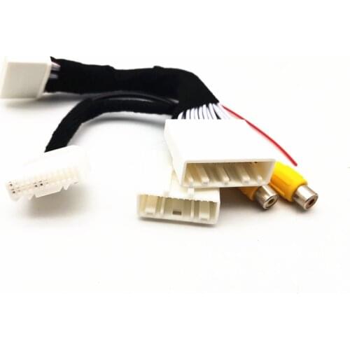 28Pin Front Camera & 24Pin Rear Camera Adapter Cable For Toyota