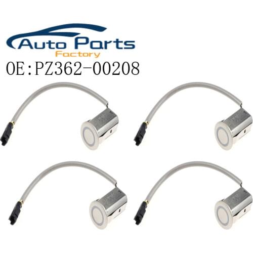 4 PCS Gold Color PDC Parking Sensor For Camry RX PZ362-00208 PZ36200201/PZ362-00201 188300-4110 188300-9060 PZ36200208