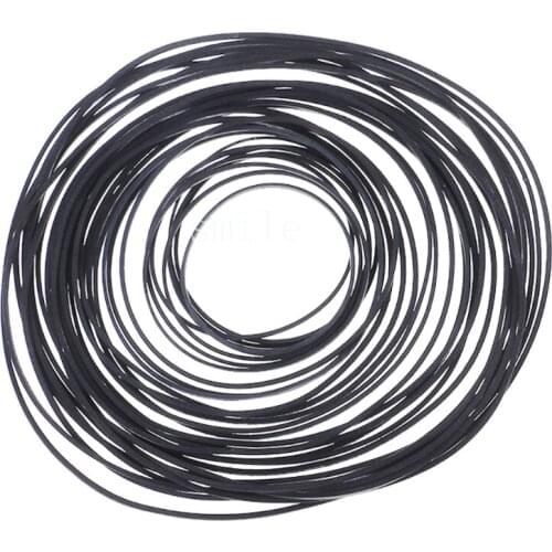 60Pcs 40-100mm Mix Cassette Tape Machine Square Belt Universal Repair Belt