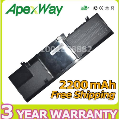 Apexway 6 cell 4400mAh Laptop Battery for Dell Latitude D420 D430 451-10365 312-0445 JG176 JG166 JG168 JG768 JG181 GG386 JG917