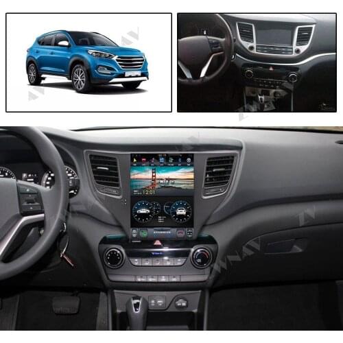 For Hyundai Tuscon 2015-2019 Android 9.0 PX6 4GB Car GPS Navigation Stereo Head Unit Multimedia Player Auto Radio Tape Recorder