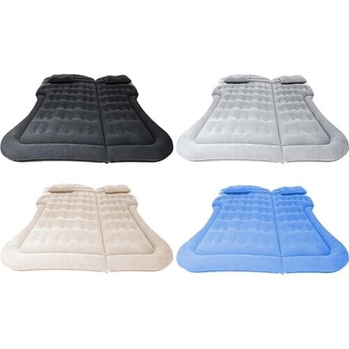 Automatic inflatable multifunctional car travel bed with wings for camping and picnic sleeping pad car bed