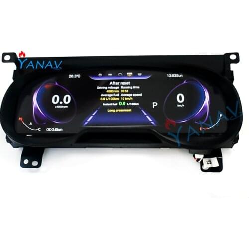 Car Meter instrument screen Navigation For-Toyota RAV4 2020 Android GPS car LCD display screen dashboard Multimedia player