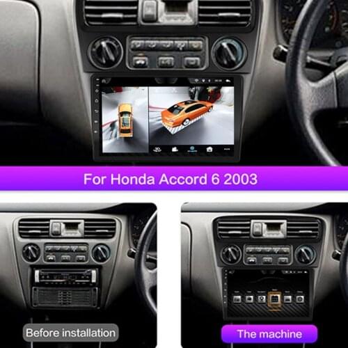 For HONDA Accord 6 CG 1997~2002 Car Multimedia GPS Radio Navigation NAVI Player Integrated CarPlay 360 BirdView 3D