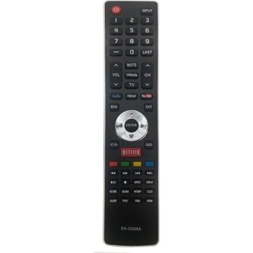 EN-33926A Remote Control Replacement for Hisense Smart TV 32K366W 40K366WB 32K20DW 32K20W 40H5 50K610GWN 55K610GWN