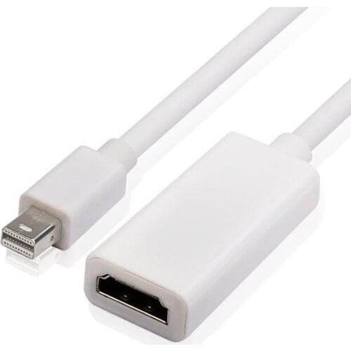 Mini Display Port to HDMI-compatible Cable Thunderbolt HDMI-compatible Converter Mini DP to HDMI-compatible Cable Adapter 1080P