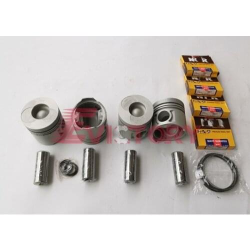 For DOOSAN DB33A DB33 rebuild kit piston ring cylinder liner gasket bearing