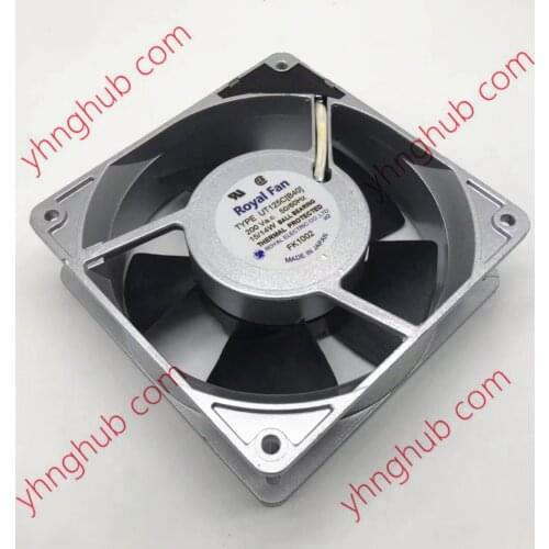 Royal Fan UT125C 120x120x38mm AC 200V 15/14W Server Cooling Fan