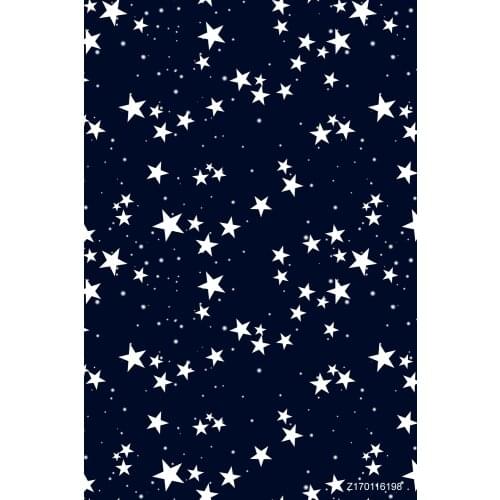 LIFE MAGIC BOX Seamless Wrinkle-free Washable Polyester Star Backdrop Star Background Night Photography Night Sky Backdrop