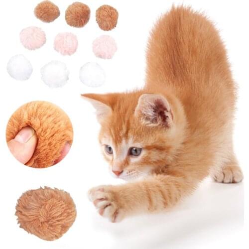 2020 Cat Training Educational Ball Toy Color Grinding Claw Filled Ball Support Fast Ship Home Pet Products Cat Supplies Hot Sale