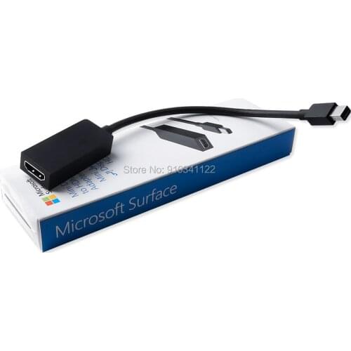 New Mini Dp mini Displayport to HDMI 2.0 4K60Hz AV adapter for Microsoft Surface 3 Surface Pro 3 & Pro 4 Surface Book EJT-00008