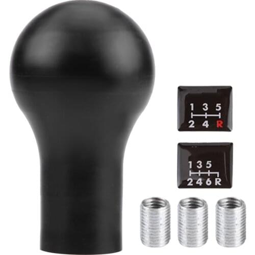 Car Gear Shift Knob 5 Speed Auto Manual Gear Shift Knob Shifter 82mm Height Replacement For Mitsubishi Lancer V3/EVO
