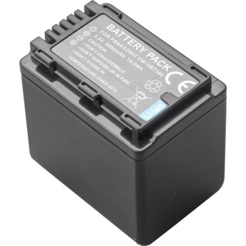 VW-VBT380 Replacement Li-ion Battery for Panasonic HC-W580GK HC-V160GK HC-V380GK HC-V180GK HC-W580MGK HC-VX980GK HC-WXF990MGK