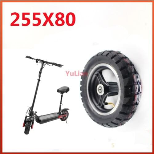 High quality 255x80 Wheel Hub For 10 Inch Electric Scooter Zero 10x Dualtron Kugoo M4 Thickened And Widened Tire