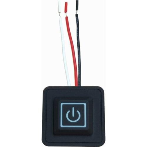 3.7-12V Waterproof Button Switch Heated Vest Pants Electirc Heating Waistband DIY Temperature Controller Switch